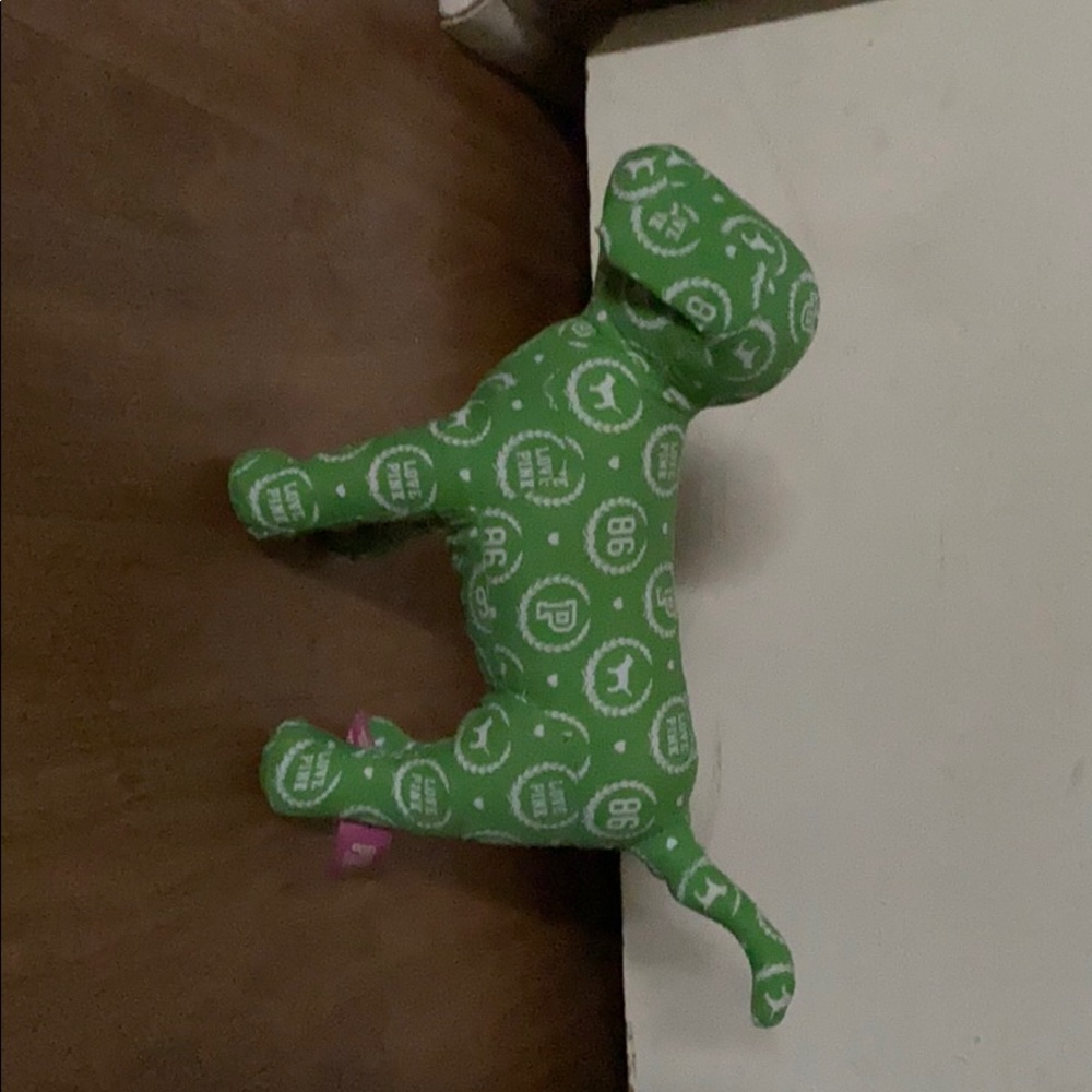 Green Victoria secret dog